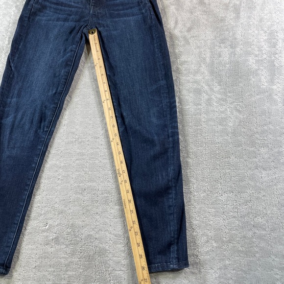 American Eagle Outfitters Super Hi Rise Jeggings Womens 2 Regular Blue Stretch - Picture 6 of 11